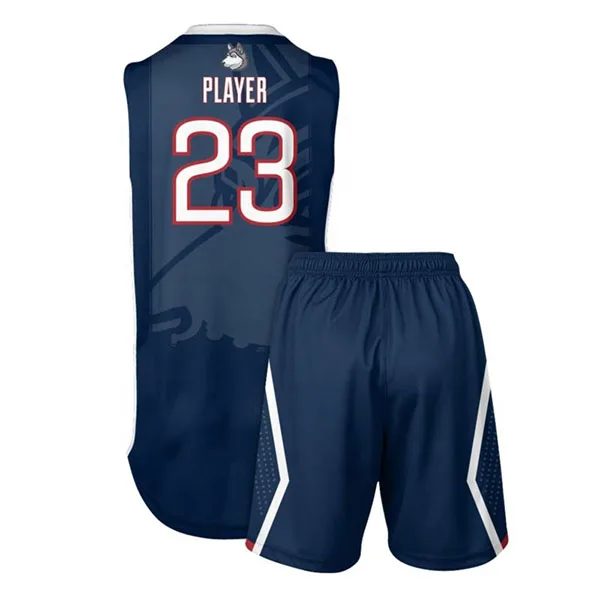 
Simple Basketball uniform With Customized Logo and Printing For Adults 