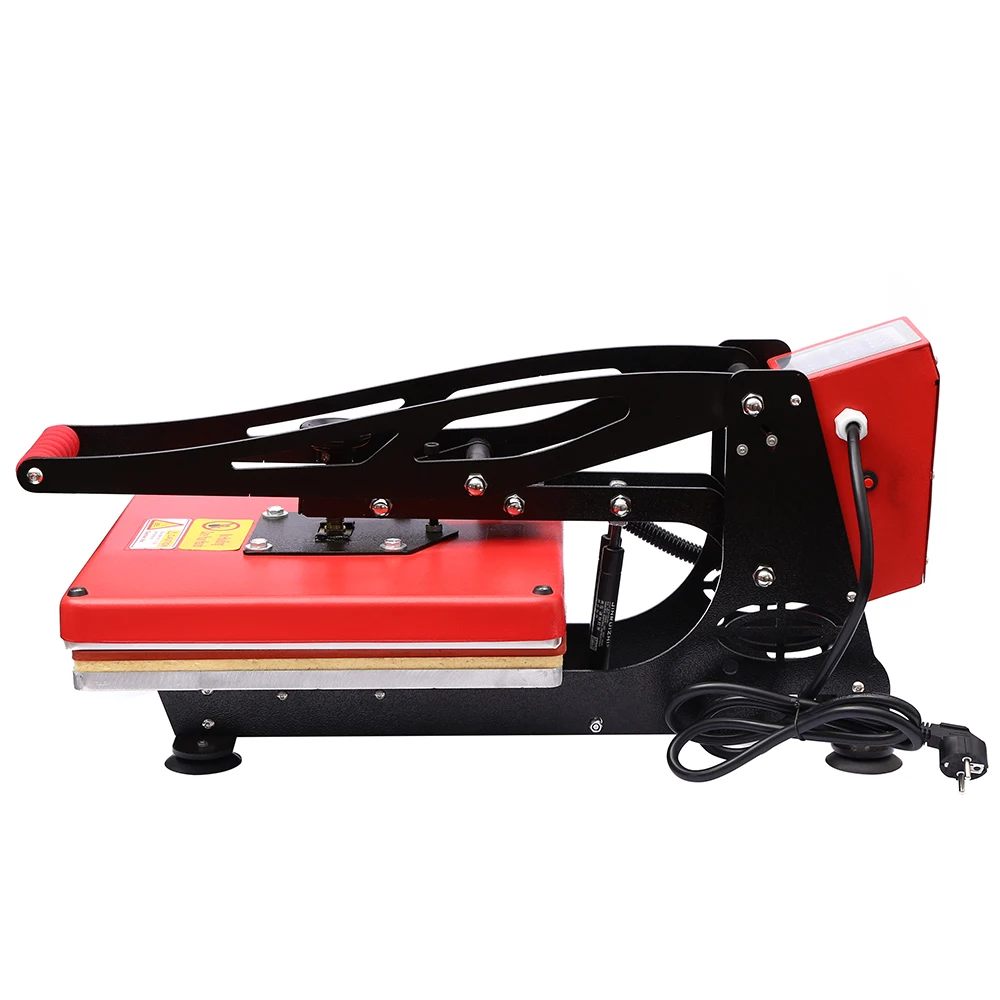 CE Proves  Heat Press Machine  Touch Screen 38*38 CM  Machine With Gas  Spring Sell Brazil Market
