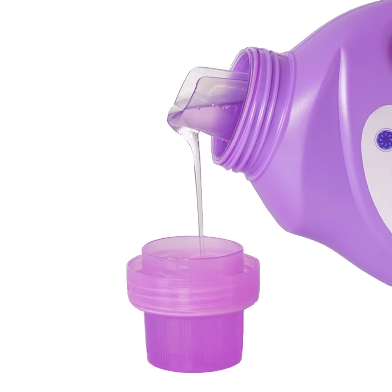 TSONG 3L OEM Bacteriostatic Green 15% Active Flower Scent Best Natural Laundry Detergent For Babies