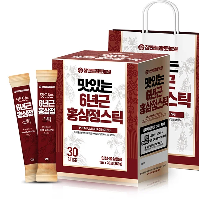 
Korea Best health supplements Six-year old Korea Red Ginseng Stick made in Korea 