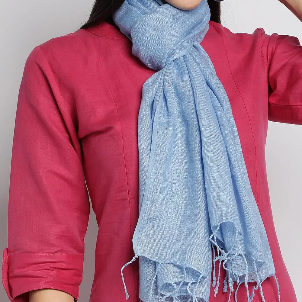 pure linen scarves and stoles indian linen scarf