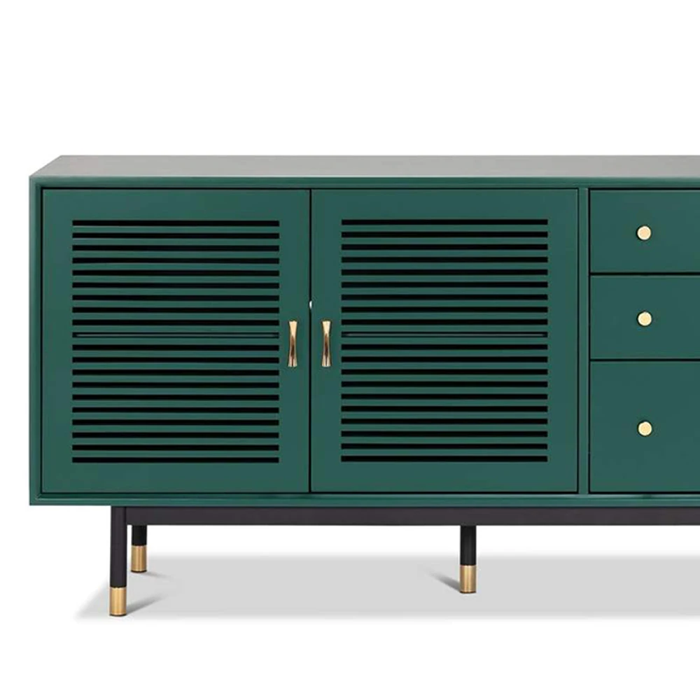 TV Stand  Wood Modern Entertainment Center Adjustable Storage Cabinet Media Co in Vietnam 2022