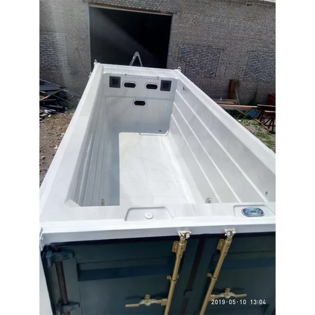 
Made in Korea High quality 20ft,40ft swimming pool container 
