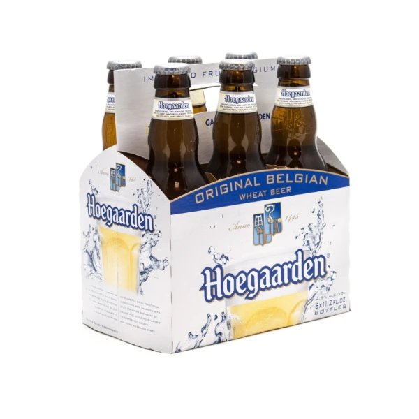 Белое пшеничное пиво Hoegaarden, бутылки 330 мл, пиво для продажи