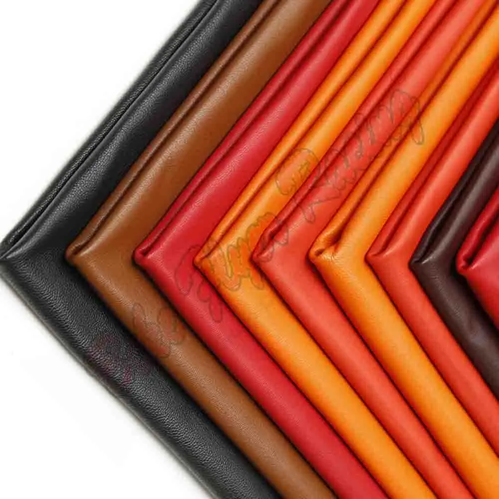 High Quality Pastel italian Full Grain Sheep Nappa Skin Genuine Leather for Shoes