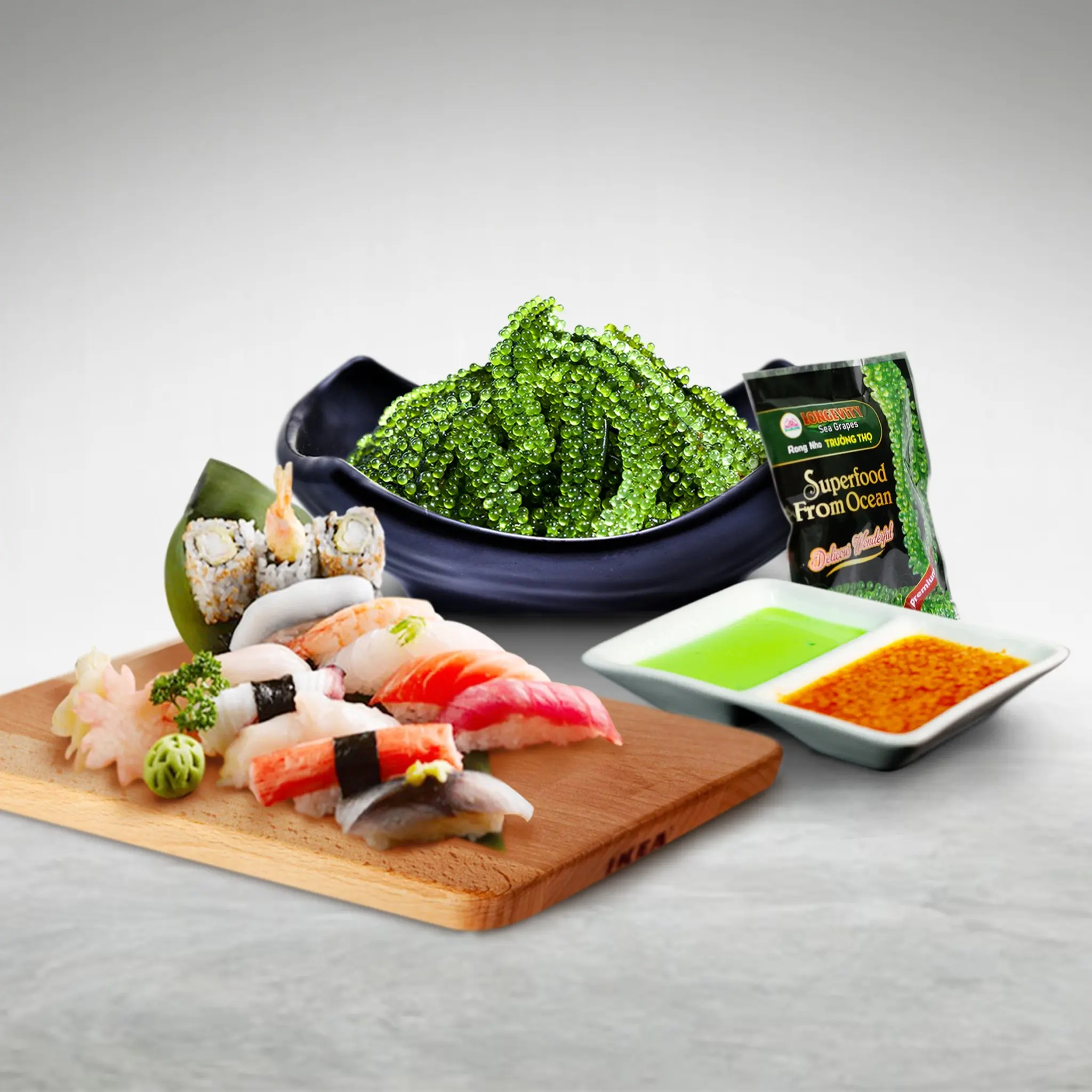 Vietnamese Manufacturer Seagrapes Seaweed Product certified Protect the brand Ms.Tina (Whatsapp) +84 982792187