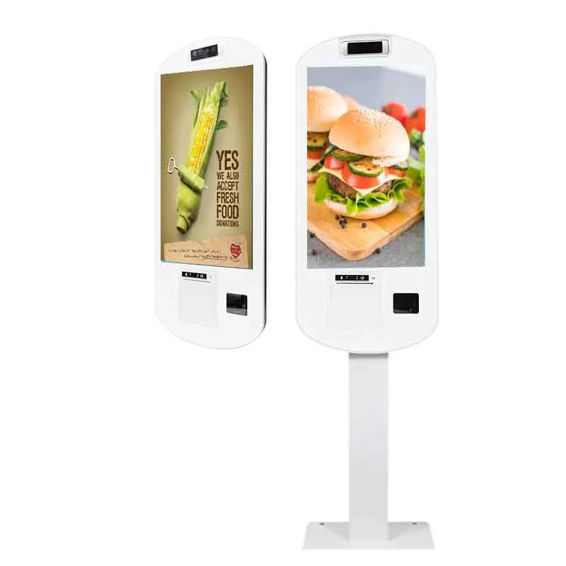 
Free Sample 21.5 Inch Touch Screen Self Order Kiosk Self Service Payment Checkout Kiosk Machine for Supermarket Restaruant 