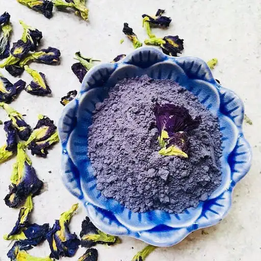 
Blue Butterfly Pea Flower Powder For 100% Natural Food Coloring Butterfly bean flower Food Dyeing Blue Matcha 0084 947 900 124 