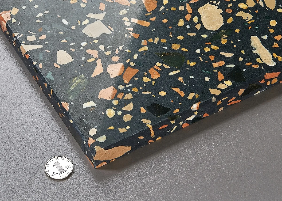 Terrazzo panels outdoor garden terrazzo table floor application with factory price