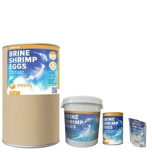 
Russian Wholesale High Hatching Rate Artemia Cysts Brine Shrimp Eggs 