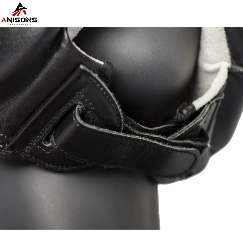 Супер спарринговая защита для головы боксерское снаряжение боевых тренировок из натуральной кожи дышащая мужчин