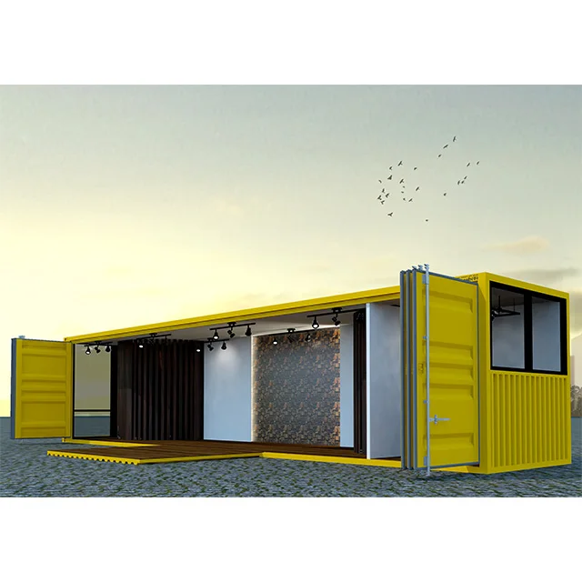 
Made in Korea Top Sale High quality 40ft hc sliding roof container with side door/ side open container 