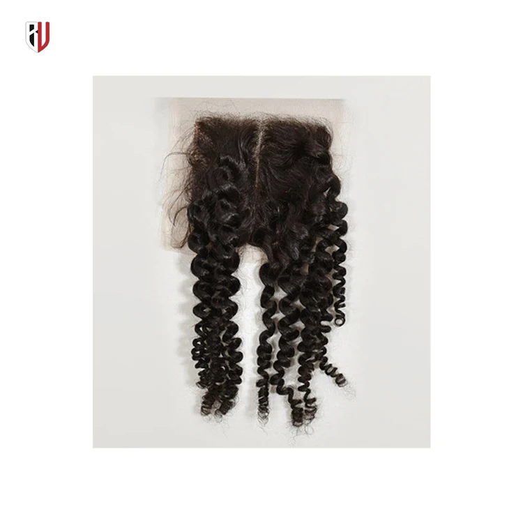Wide Range of Good Quality 100% Raw Unprocessed Virgin Tangle Free Human Hair Extension- Closure at Best Price