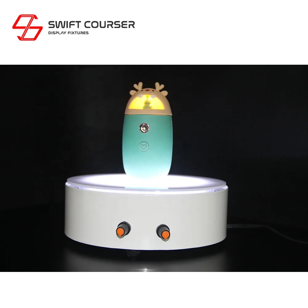 Rotating led light turntable motor cake stand tabletop display for christmas tree