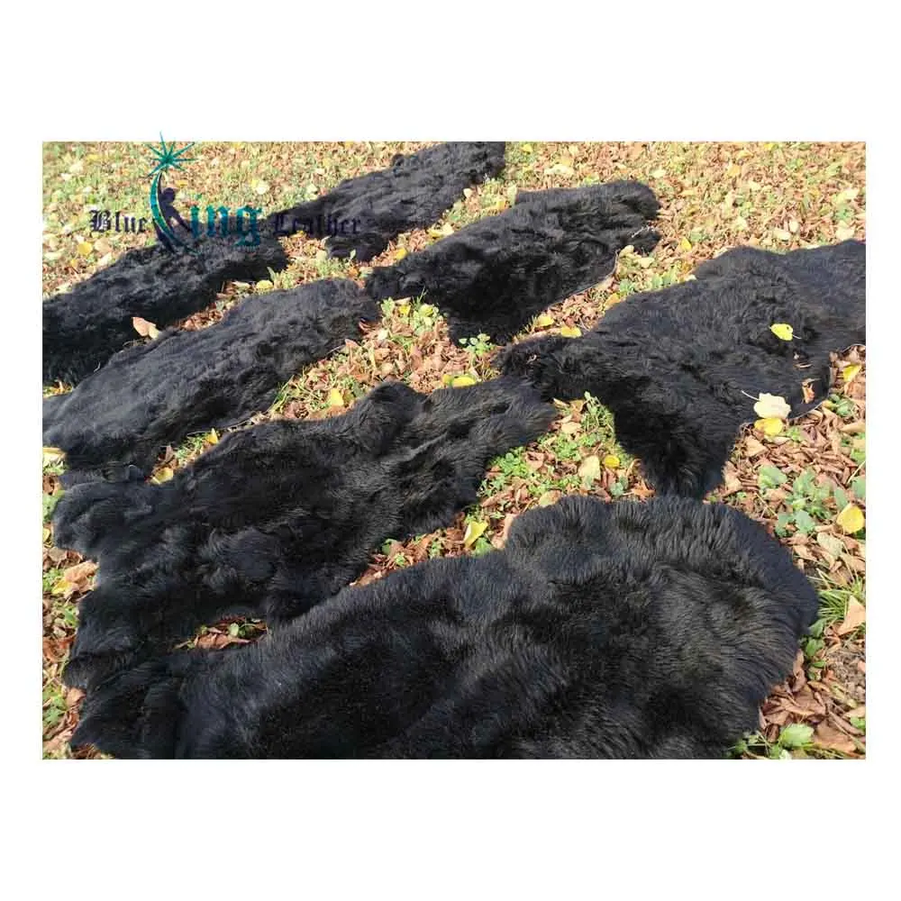 100% натуральный Новозеландский длинный ворс овчина меховой ковер окрашенный