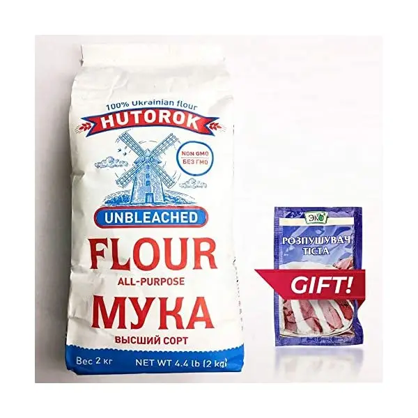 Купить высококачественную чистую и натуральную белую пшеничную муку/универсальную муку