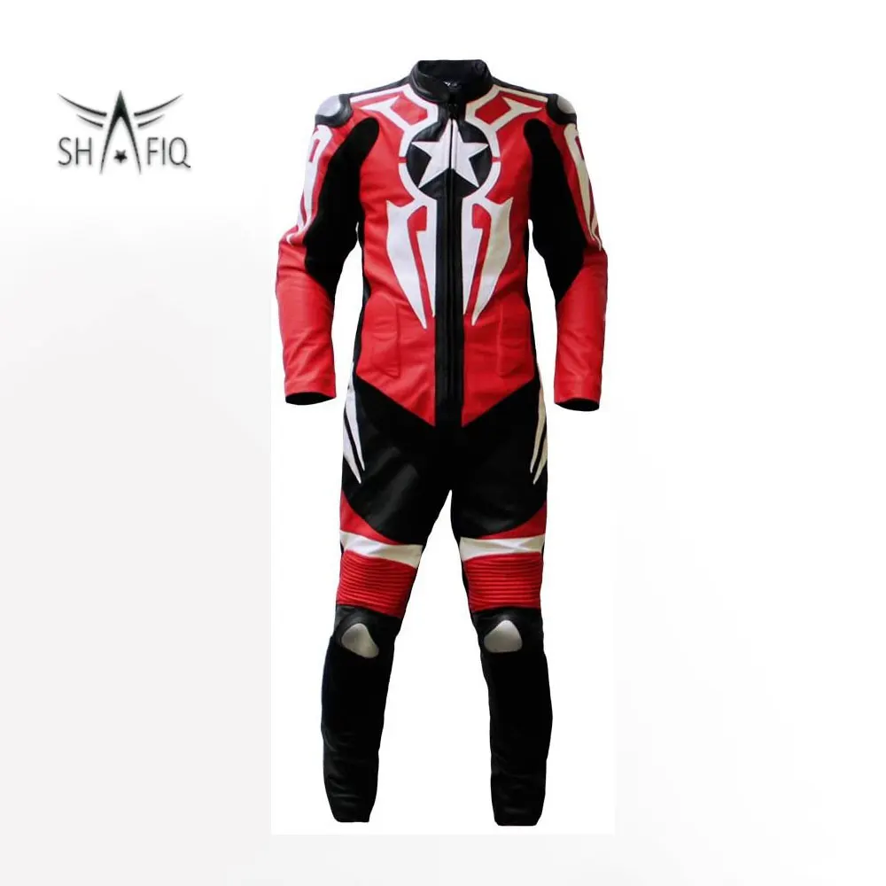 Customization Embossing logo Motorcycle Leather Race Suit New Best Overall Customized Motorcycle Leather Suit Manufacturer