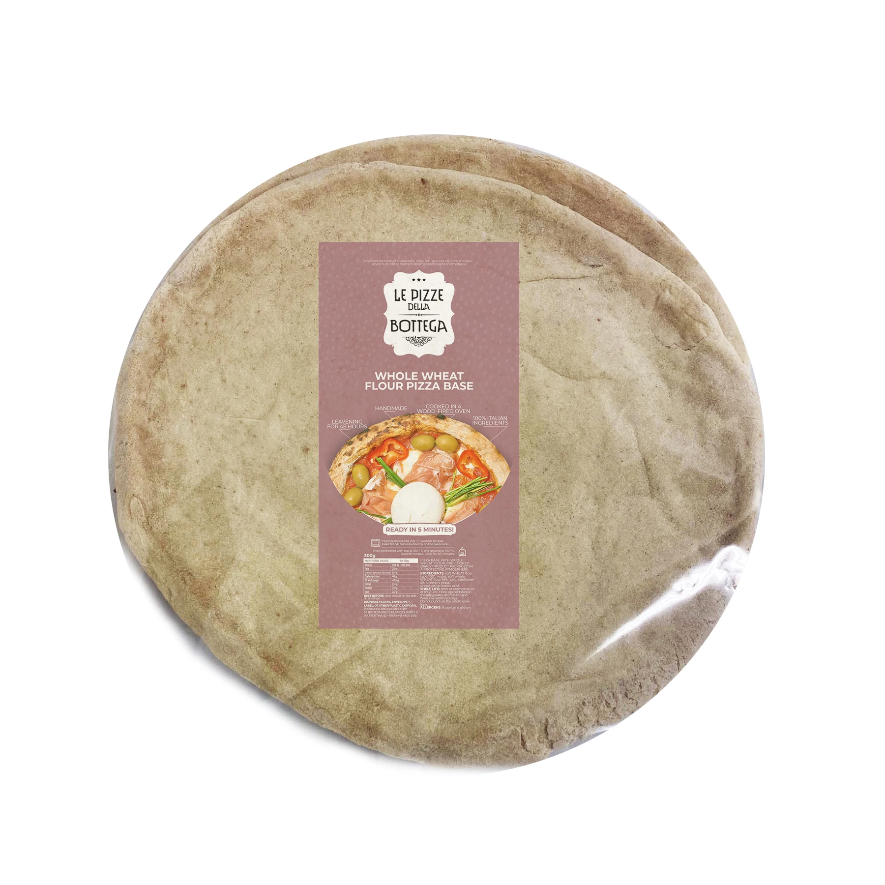 Best Quality precooked whole wheat flour pizza base ready to ship