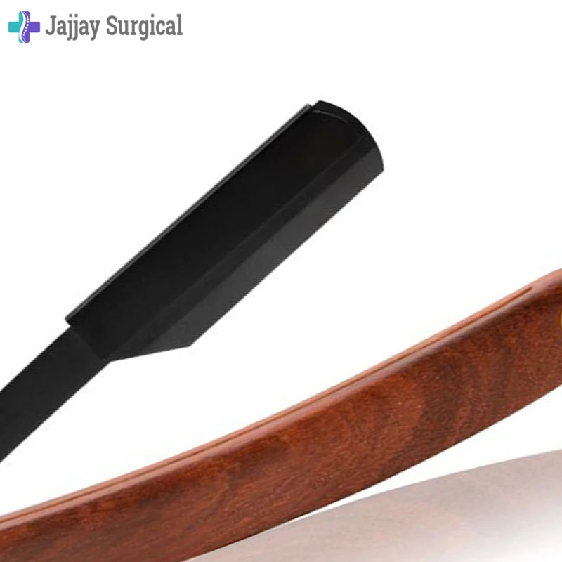 Top Quality Men Barber Hair Or Beard Razor With Straight Blade Barber Salon Shaving Razors