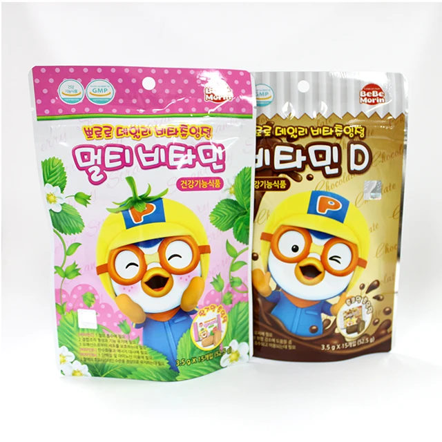 
Health Functional Food Pororo Daily Vitamin D Chocolate flavored Chewing caramel 