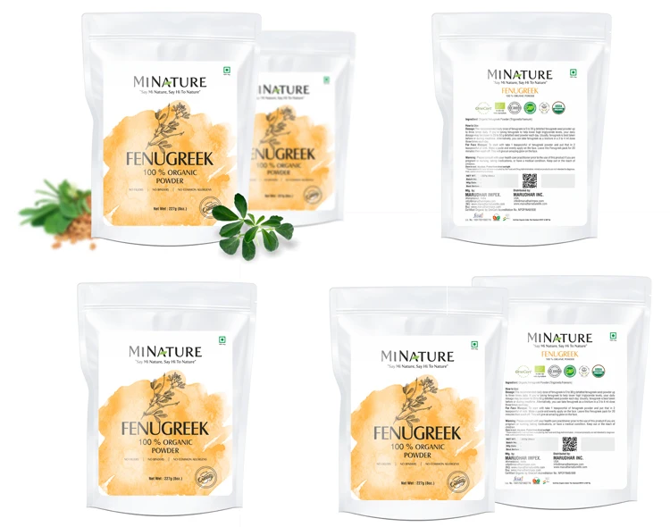 100% Pure and Natural Fenugreek Extract Powder for Sale