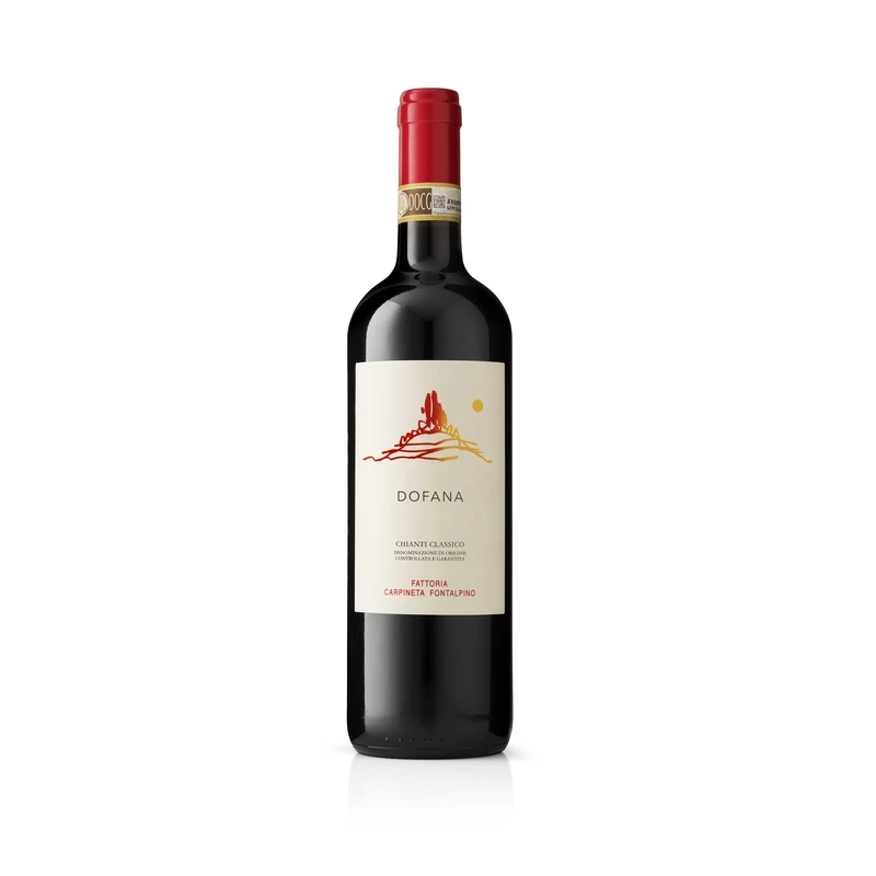 Высококачественное итальянское органическое красное вино Dofana Chianti Classico DOCG 750 мл