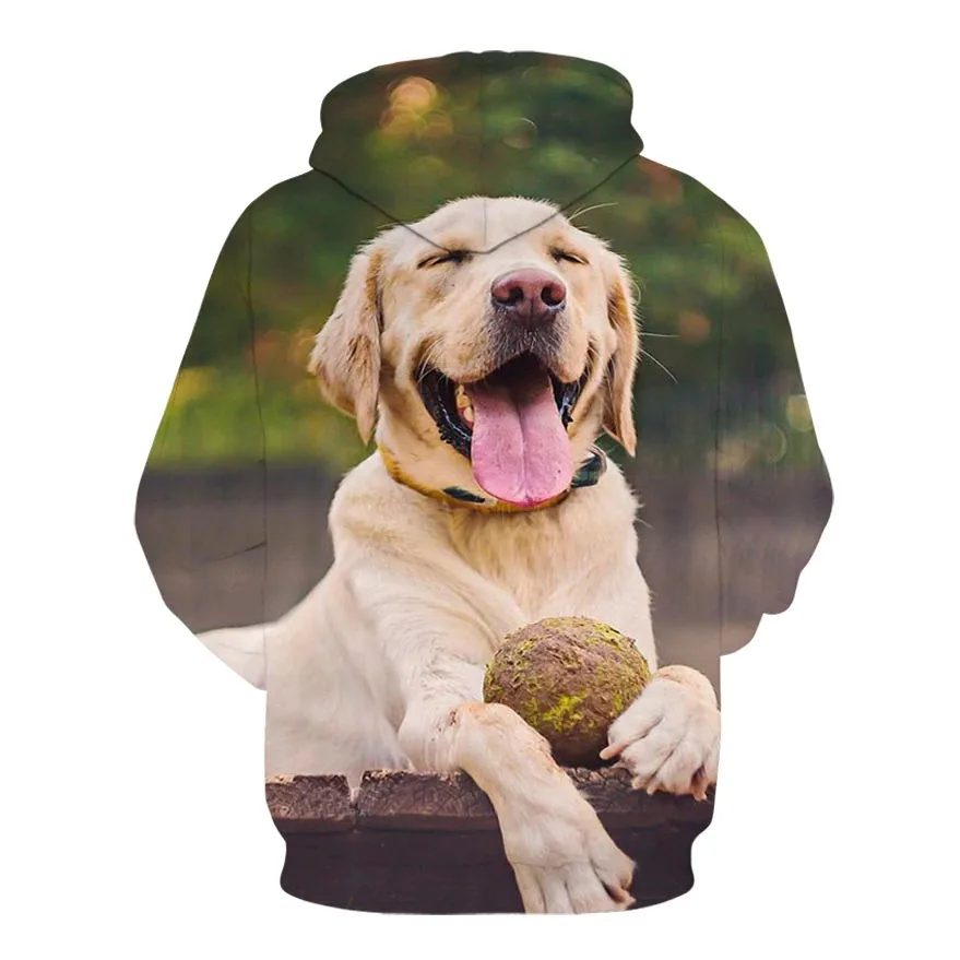 Dog sublimation hoodie for men/women