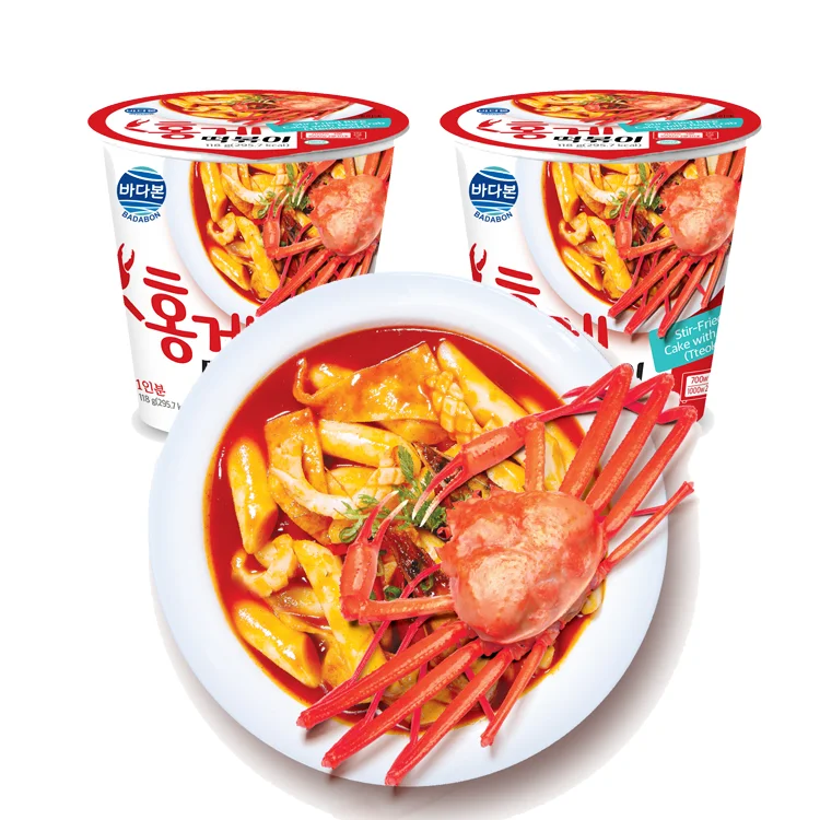 
korean noodles instant Tteokpokki Wholesale Factory Price samyang noodles rice noodle Ramen 