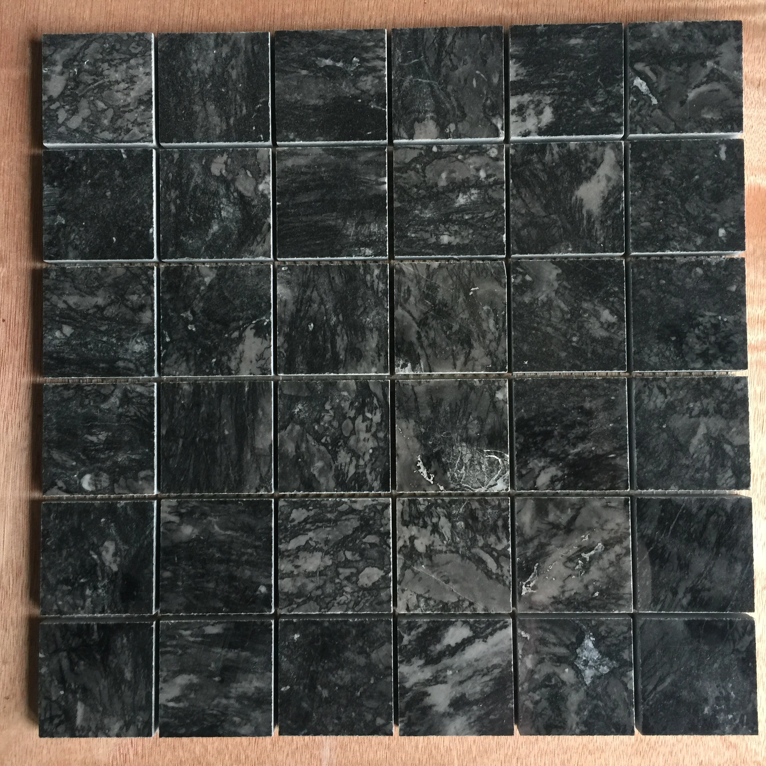 Luxury High Quality Marble Stone Mosaic Tiles Square Pattern for Interior Wall Decoration Directly from Vietnam