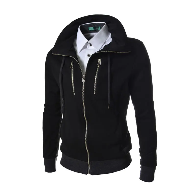 
350Gsm Men Zipper Zip Up Hoodie 