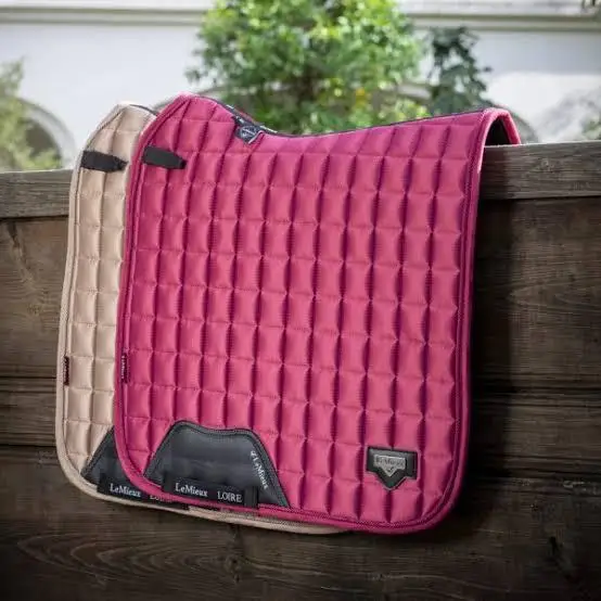 
Numnah Horse Saddle Pad With Matching Fly Veil bell boot Set/Offer Cotton Quilted Saddle Pad/Cloth Various Colours 2 Sizes 