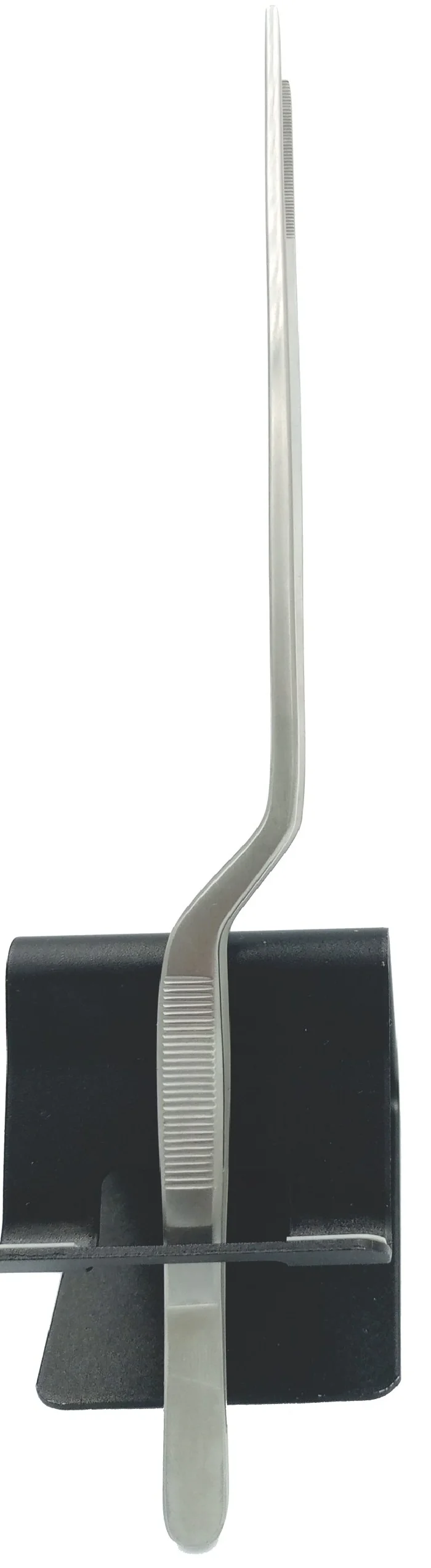 Offset Stailess Steel Chef Plating and Decorating Serving Tweezers 20Cm Silver Kitchen Utensils Tong