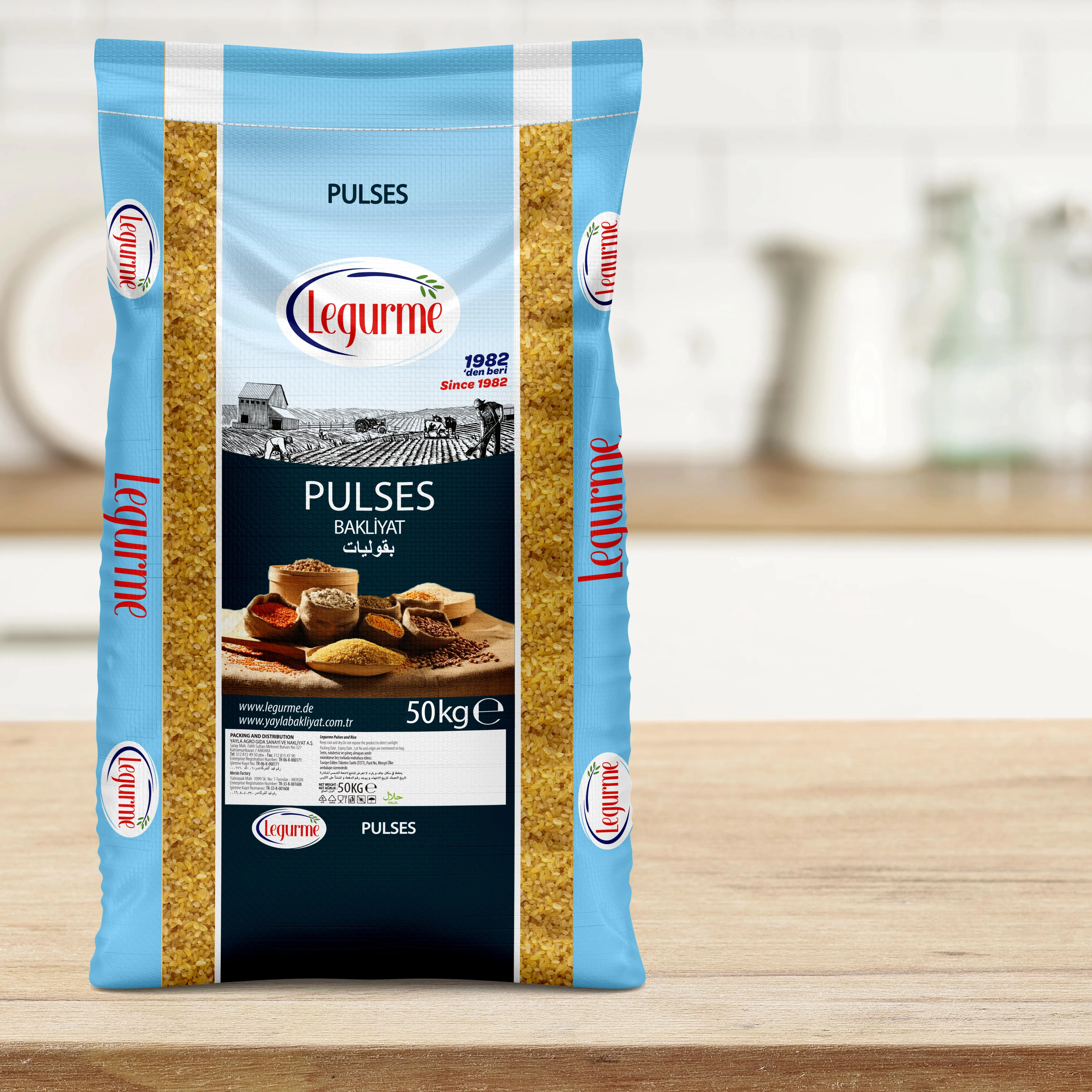 Legurme High Quality Best Price 50 Kg Coarse Bulghur  | Shelf Life 24 months | Dry Product | Custom Packaging  | Made in Turkey