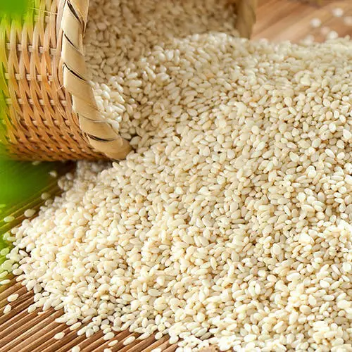 
Hulled Sesame seeds 99.98% , 99.97% , 99.95% , 99.90% Pure high quality white Indian sesame seed hulled 