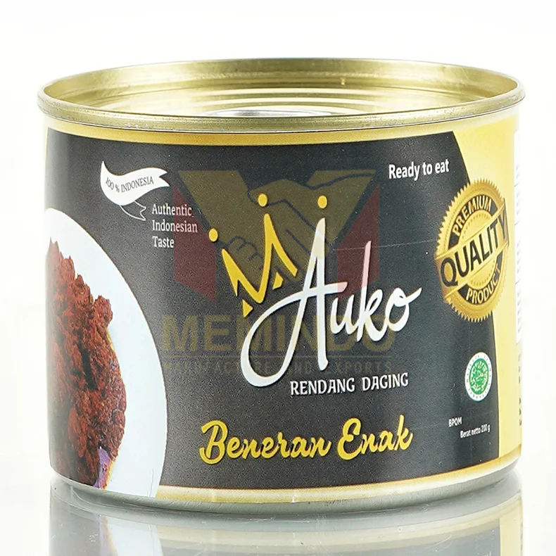 Best Price Premium Beef Rendang Auko Ready to Eat Halal
