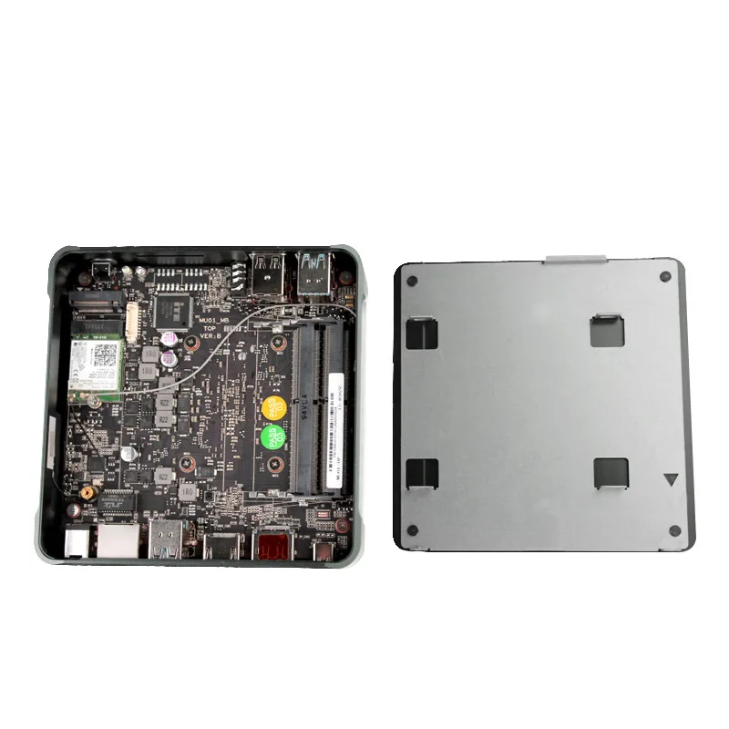 
Industrial control computer seven generations i3i5i7 mini industrial control mini office home computer host gigabit network port 
