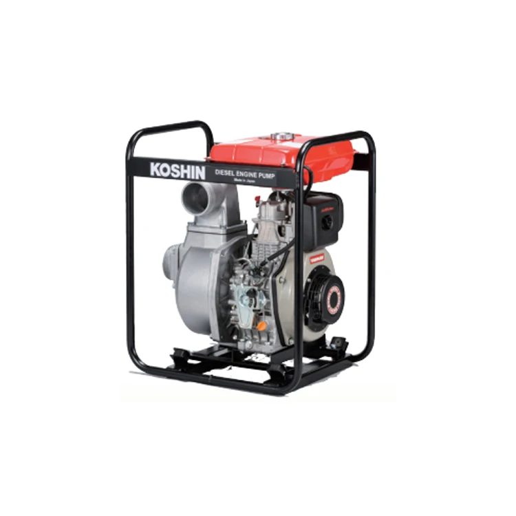 Clear Water Pump with Large Fuel Tank Mining Usage Koshin L48N6 SEY-50D-BAA Diesel Water Pump