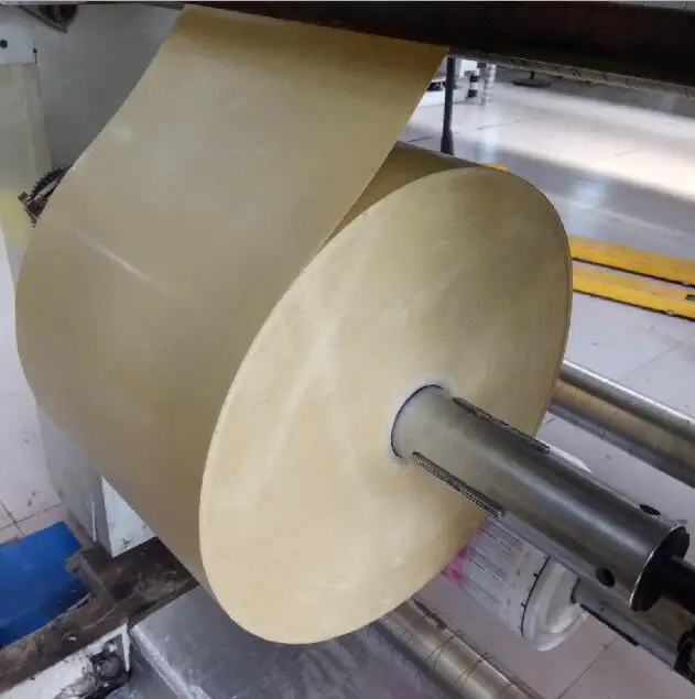 Roll packing recycled Kraft brown liner paper