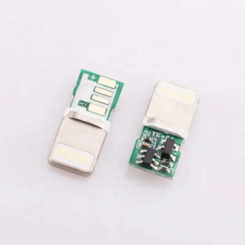 Разъем печатной платы для iphone apple usb ip68 8-контактный разъем разъёмом