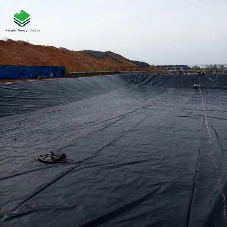 1,5 мм HDPE геомембрана для проекта дамбы