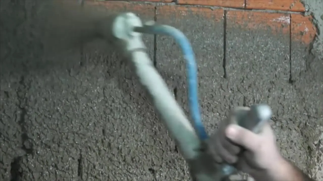 PPE80 Double Piston Mortar Spraying Machine