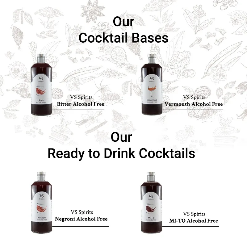 Высококачественный коктейль VERMUTTINO, сделанный в Италии, без спирта, 100cl, на экспорт