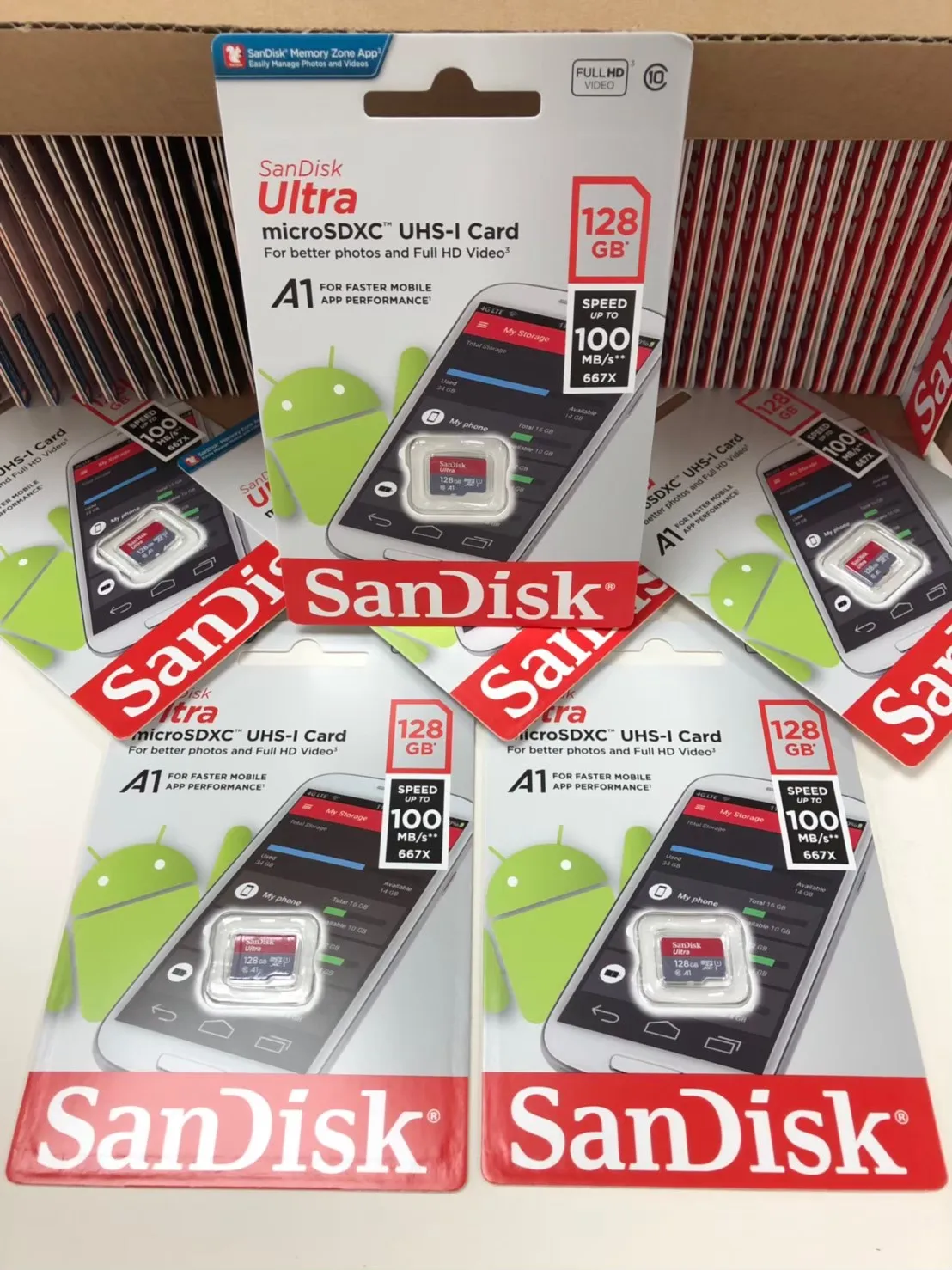 Wholesale Sandisk Ultra 128GB SDSQUAR Memory Card