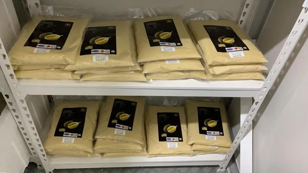 Frozen Durian Paste High Grade Durian XO Durian Fruit Frozen Paste from Malaysia