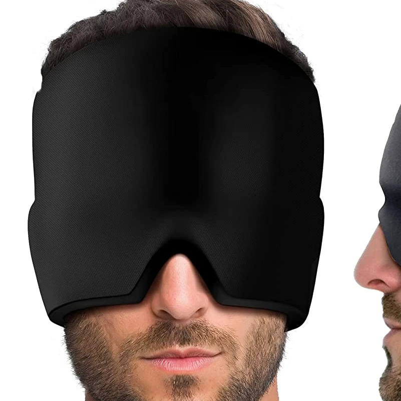 Magic gel Hot Cold Therapy Headache Migraine relief hat