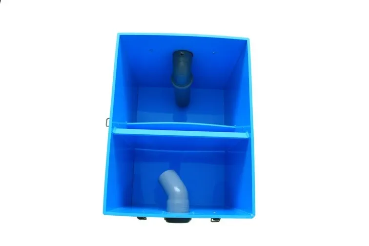 Polypropylene Grease Trap 520*470*420 mm OV 1,0-60 For Cafe Wastewater Treatment
