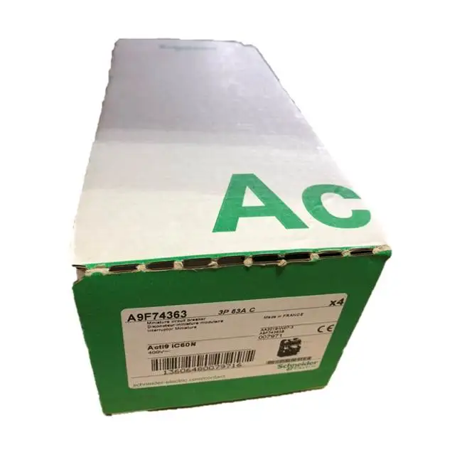 Schneider A9F74202 miniature circuit breaker iC60N 2 poles 2 A