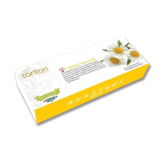 Tarlton Calming Chamomile Tea - Natural Herbal Tea // Aluminium Foil Wrapped Herbal Tea Bags