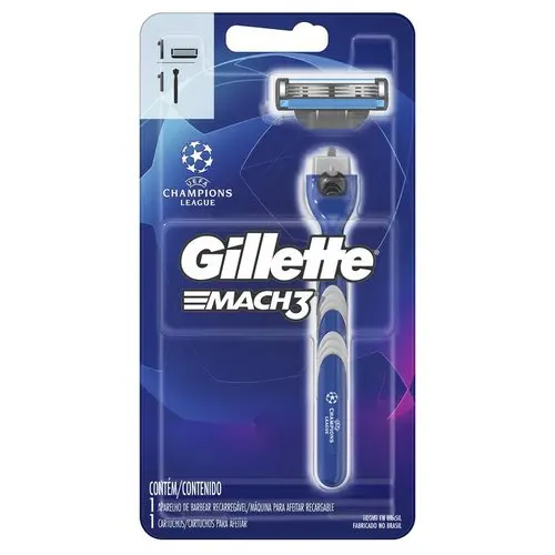  Лезвия для бритвы Gillette Fusion 5 Mach 3 (4 шт. в упаковке) Оригинальные