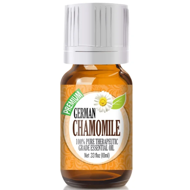 Healing Solutions German Chamomile Essential Oil 100% Pure Therapeutic Grade German Chamomile Oil